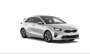 1 белый киа сид с черной крышей